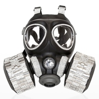 Gas Masks as High End Fashion Art