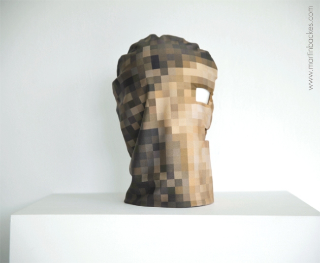 Martin Backes  limited edition Pixelhead mask